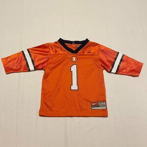 Nike Illinois Fighting Illini NCAA College Football Jersey Baby Size 12 Months